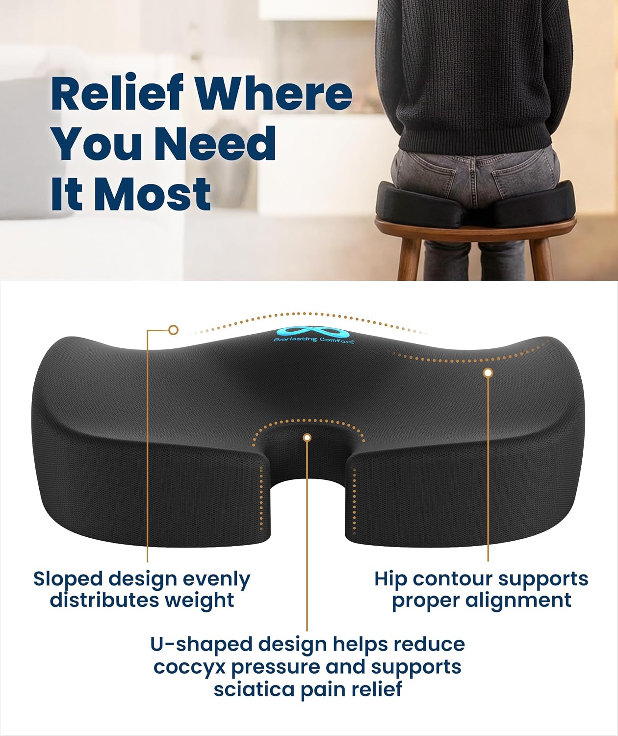 Orthopedic Seat Cushion